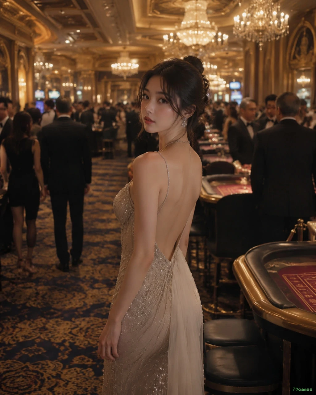 Live Baccarat Table