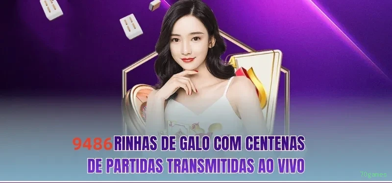 Imagem promocional dos jogos de lottery da 70games